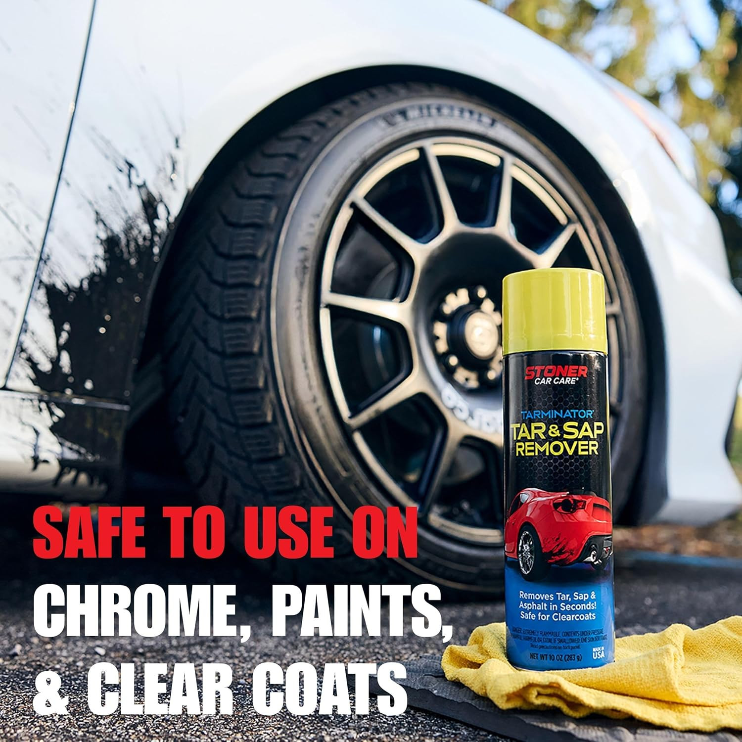 91154 Tarminator Tar, Sap, and Asphalt Remover – Fast Acting Tar and Sap Remover