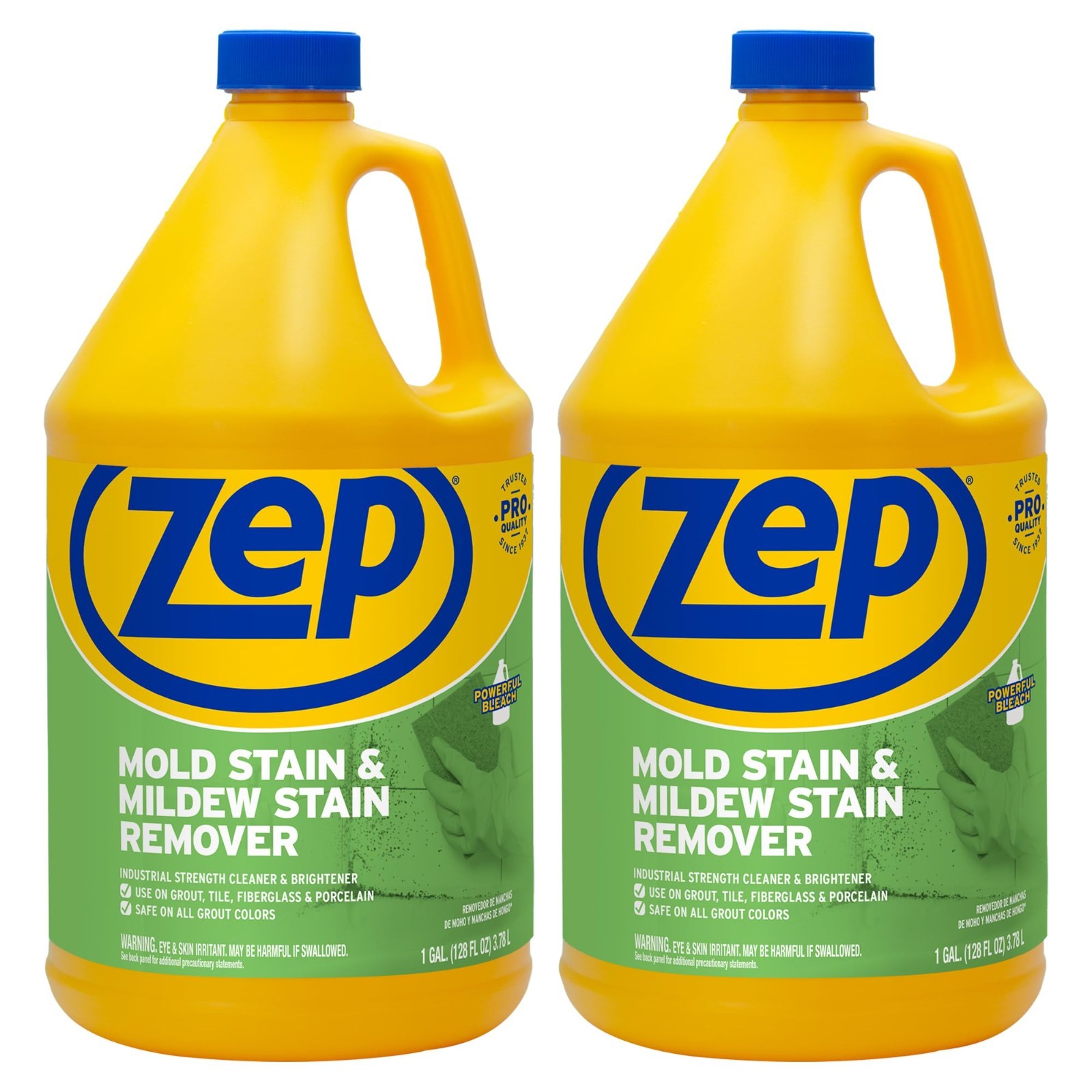 Mold & Mildew Stain Remover 1 Gallon (2-Pack) – Professional No Scrub Formula