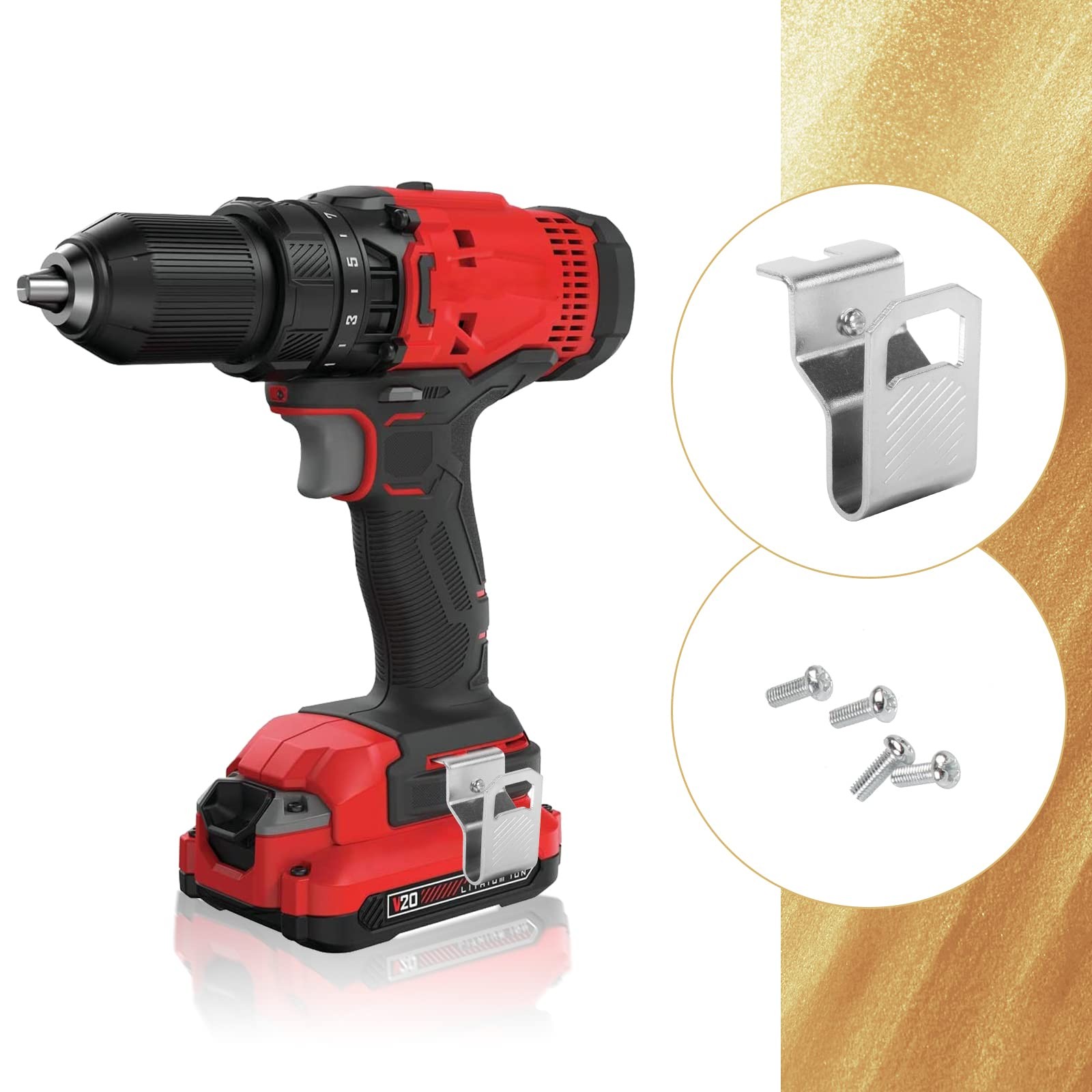 ​​Replacement Craftsman N597001 Locking Clip for Cordless Impact Power Tool A…