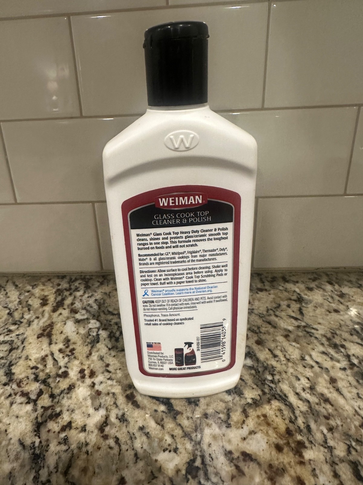 Weiman Cooktop and Stove Top Cleaner Kit – Glass Cook Top Cleaner and Polish 10