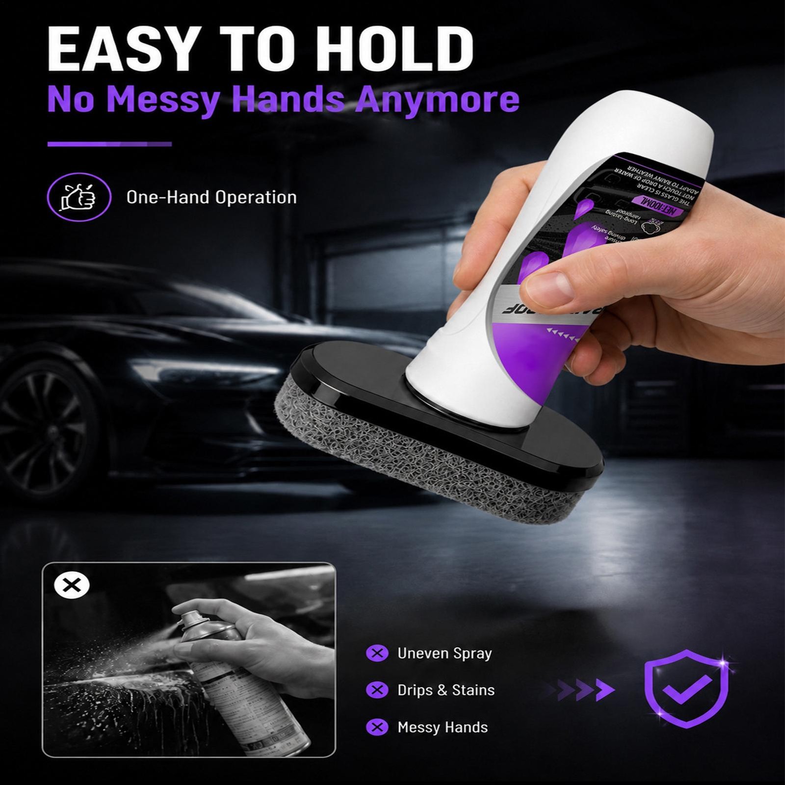 2026 New For Car Window Glass Automotive Oil Film Cleaner Car Windshield Cleaner