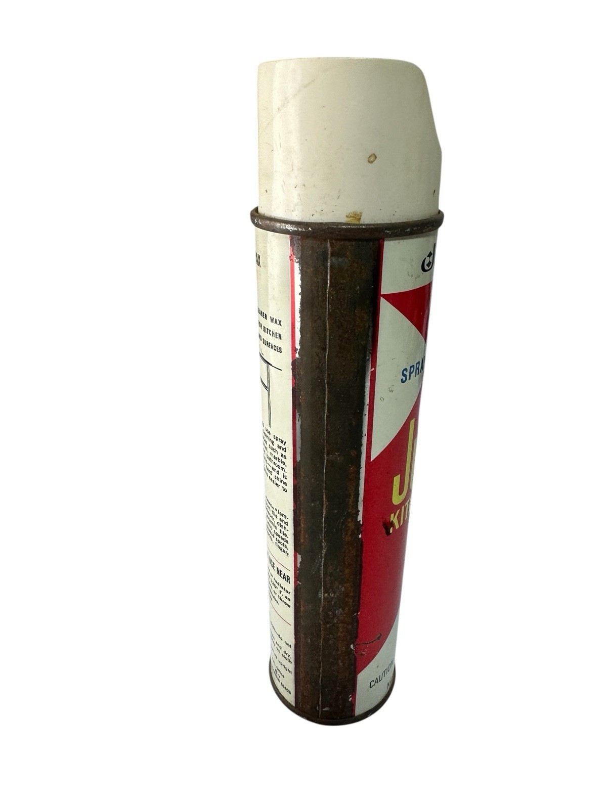 Jubilee Kitchen Wax Spray Can Johnson Wax Vintage Movie Prop 10 oz