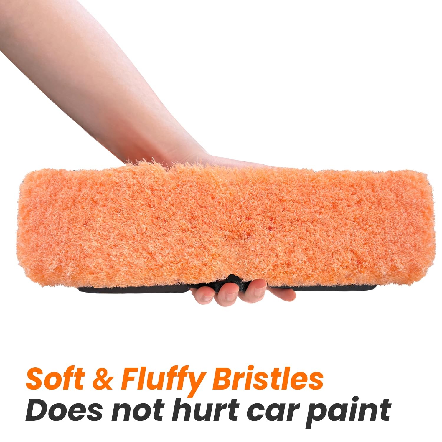 ARTIPOLY 10″ Car Wash Brush Head with Soft Bristle for Auto RV Truck Boat Cam…