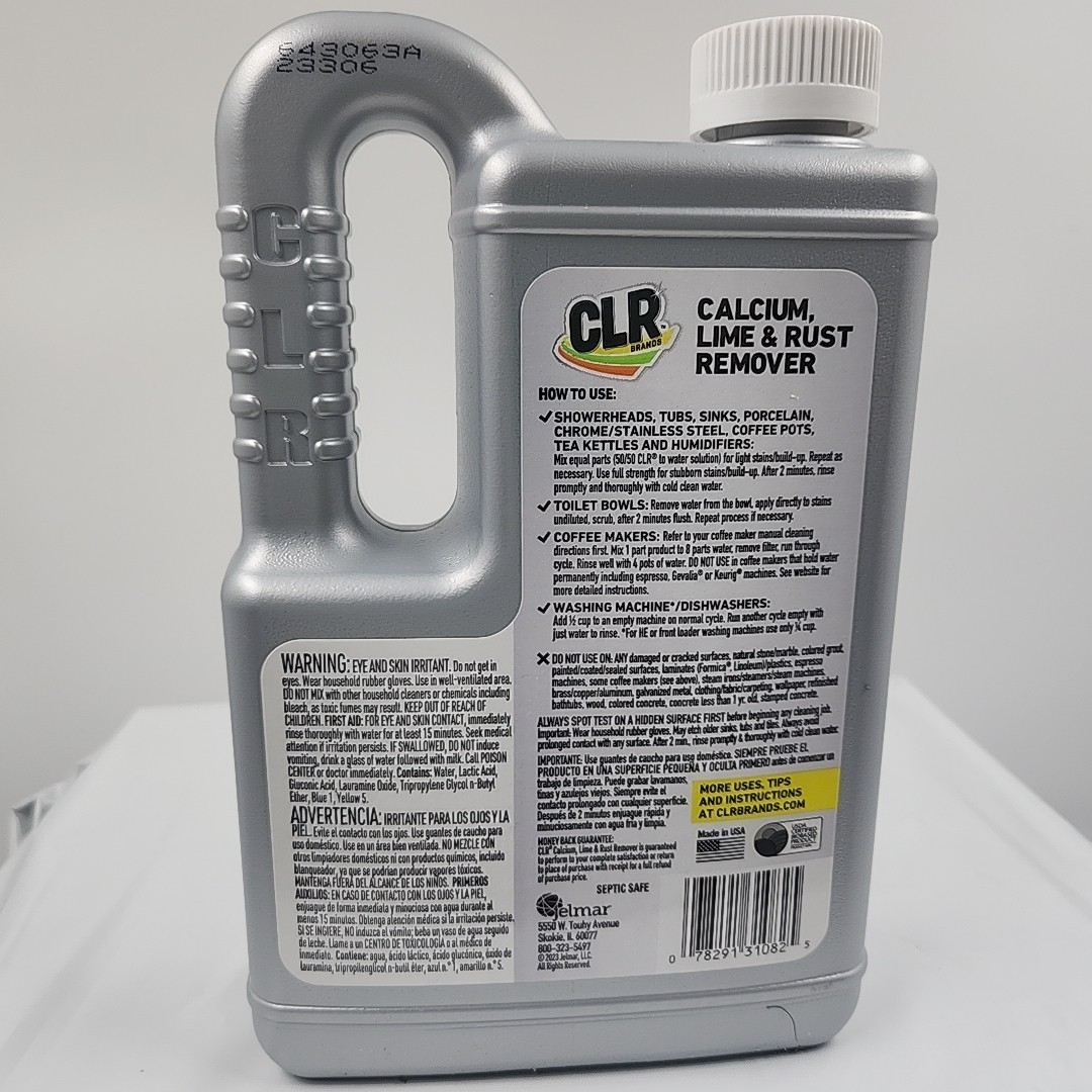 CLR Calcium Lime & Rust Remover Liquid, 28 fl oz