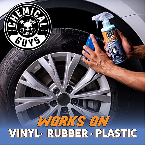 Chemical Guys Tire Kicker Extra Glossy Tire Shine Spray 16 oz Rubber Vinyl Trim