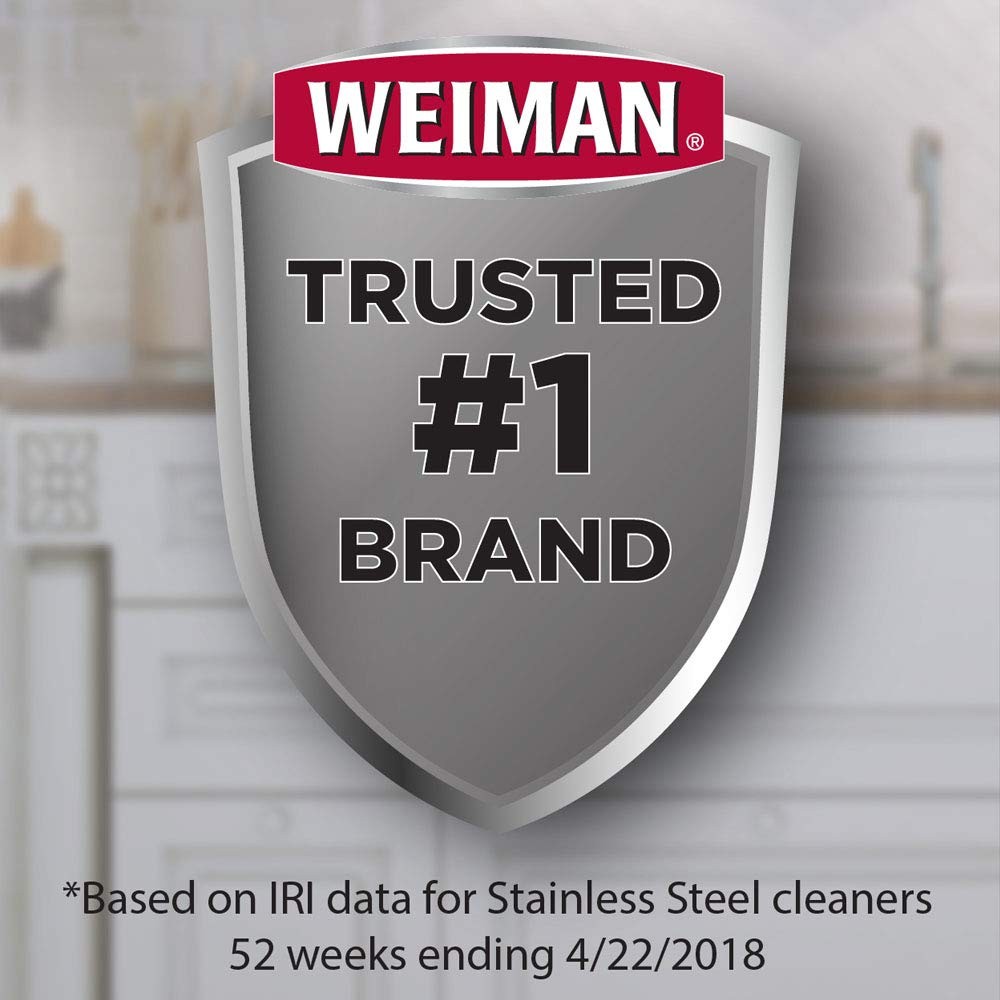 Weiman Stainless Steel Sink and Pots & Pans Cleaner and Polish