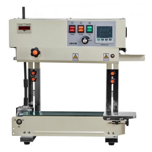 Continuous Bag Band Sealing Machine, 0.24-0.47 in Seal Width, Vertical Band Seal