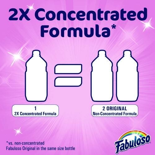 Fabuloso Multi-Use Cleaner, Watermelon Scent, 56 oz Bottle, 6/Carton