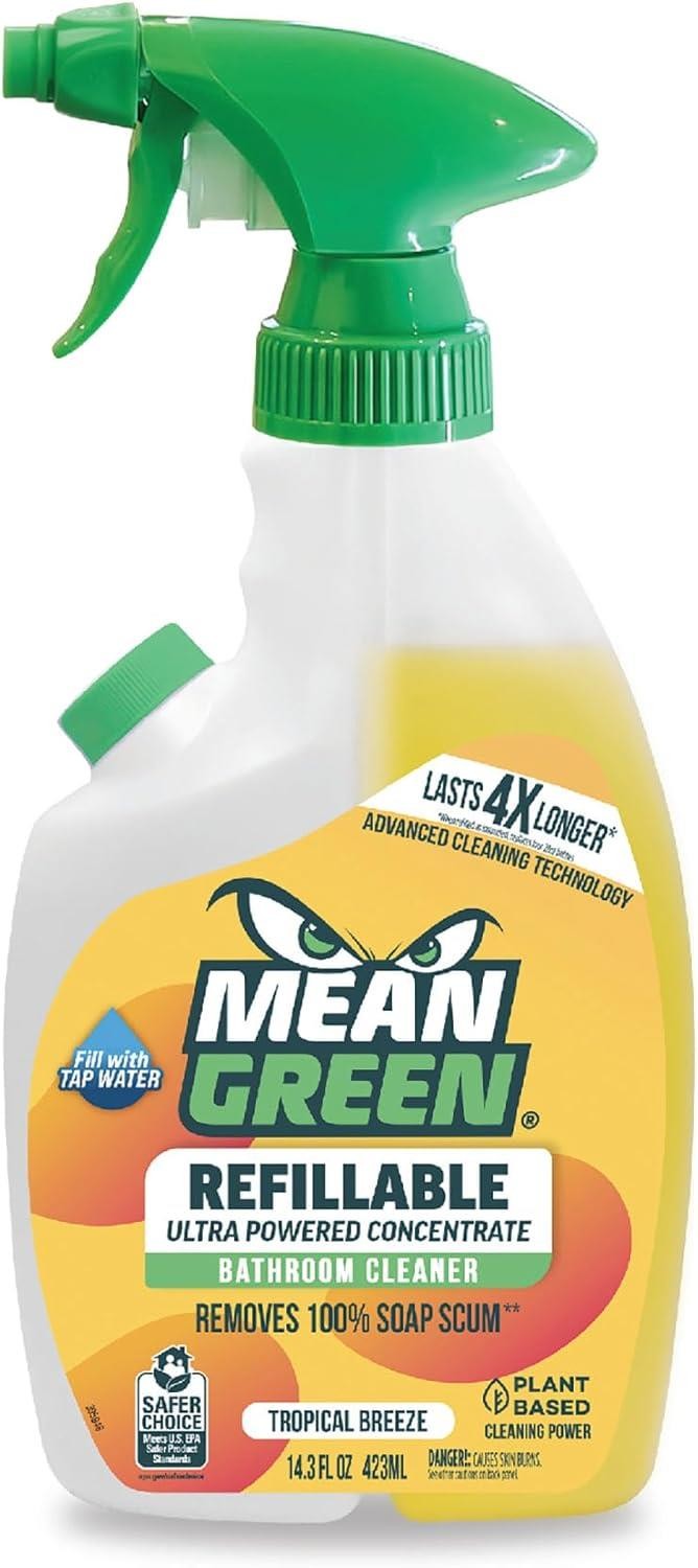 Mean Green Refillable Bathroom Cleaner Concentrate, 14.3 oz – 396269