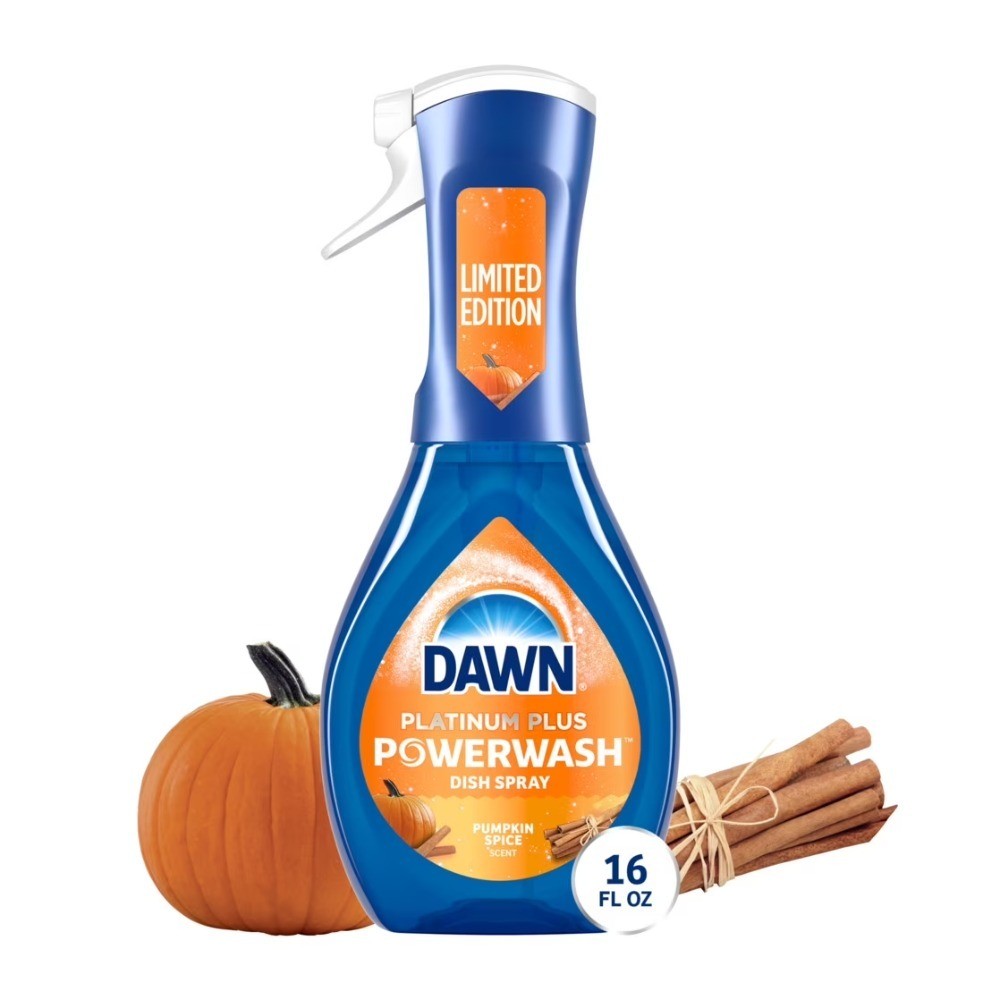 Pumpkin Spice Dish Soap Liquid Dishwashing Starter Kit 16 fl oz