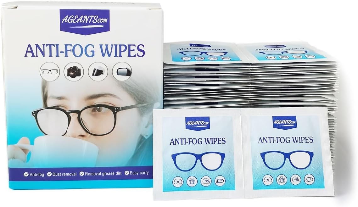 Anti-Fog Wipes for Glasses – Eye Glasses Cleaner Wipes,Indivily