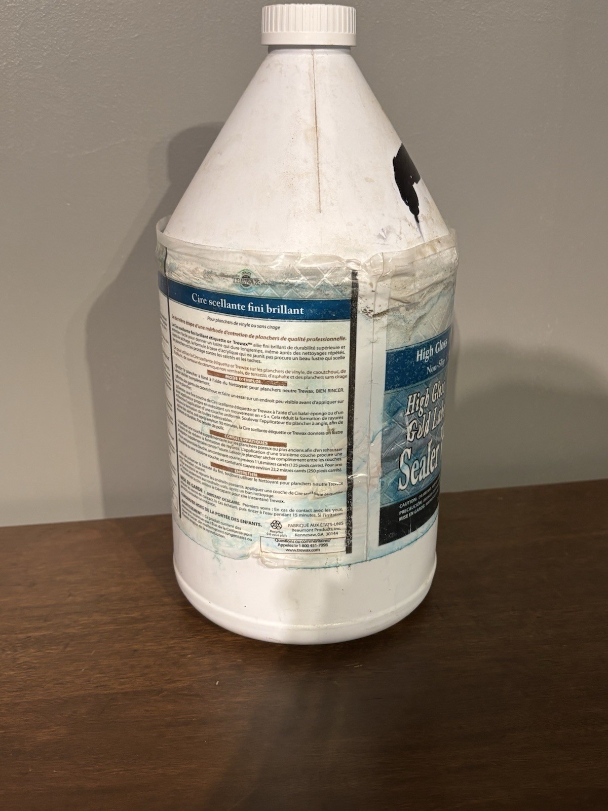 Trewax Professional Gold Label Sealer, 1-Gallon, Satin Finish -FREE SHIPPING USA