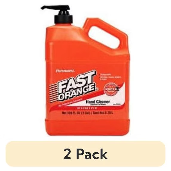 (2 pack) Fast Orange Pumice Hand Cleaner, 1 Gallon Orange Scented – 25219