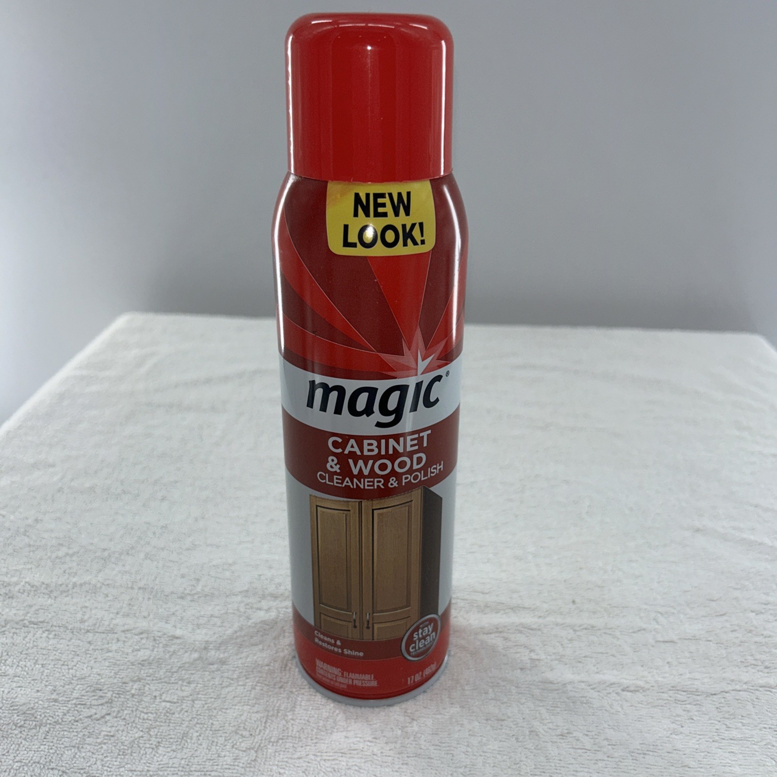 Magic Cabinet & Wood Cleaner Polish Aerosol 17oz Discontinued Made In The USA