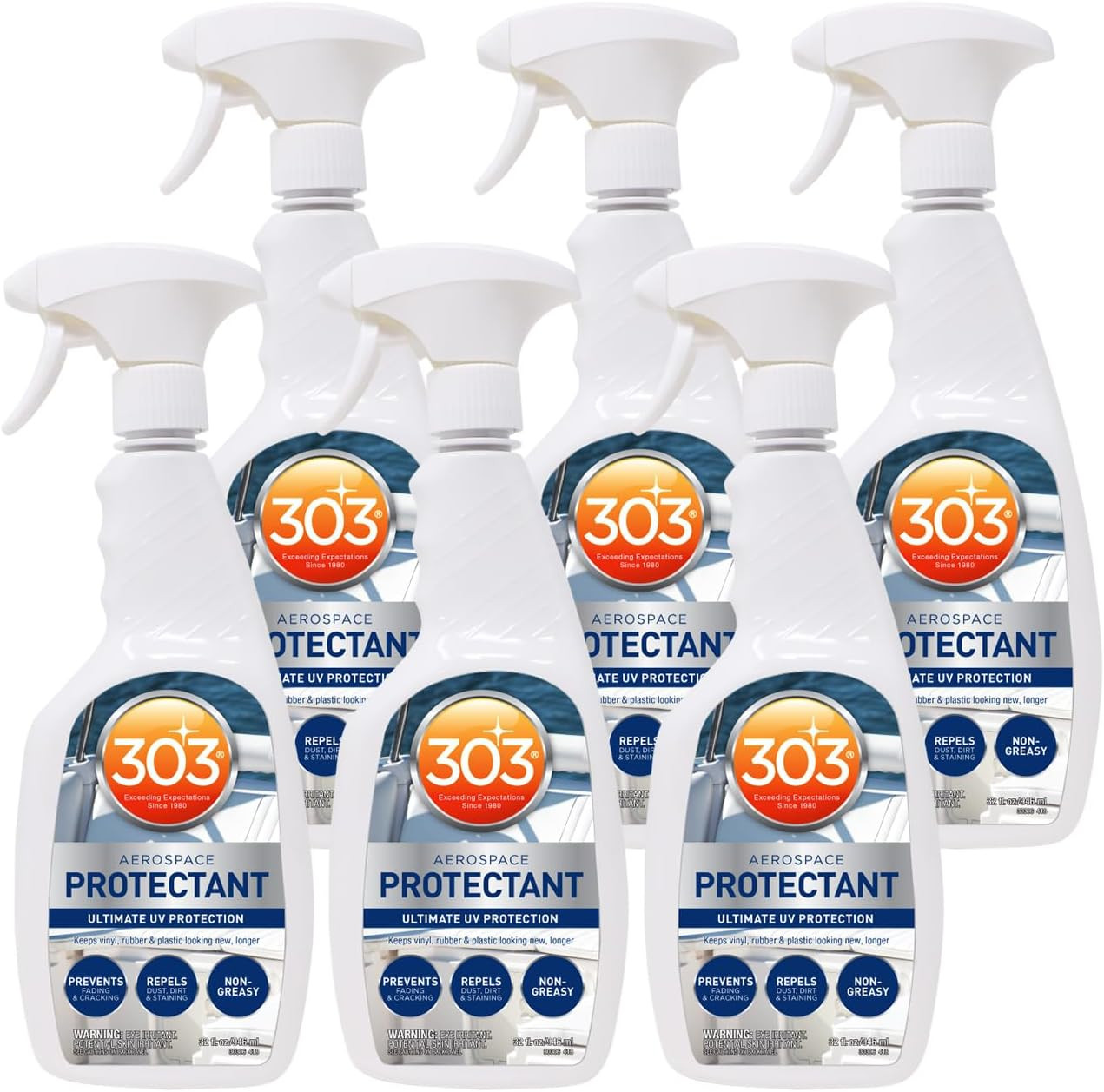 Marine Aerospace Protectant – UV Protection – Repels Dust, Dirt, & Staining – Sm