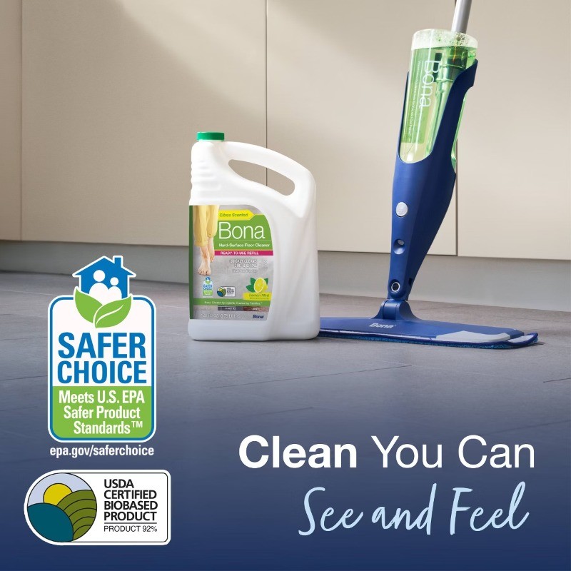 Lemon Mint Cleaning Products Multi-Surface Cleaner Spray – 128 fl oz