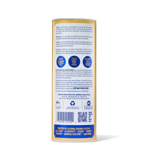 2-Pack Bar Keepers Friend 21 oz. All-Purpose Cleanser