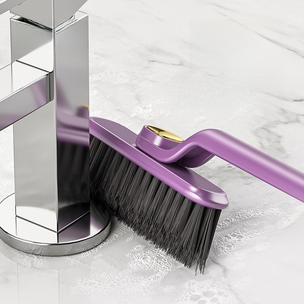 2-Piece Rotating Cleaning Brush Set for Tile Grout Bathroom Car Detailing