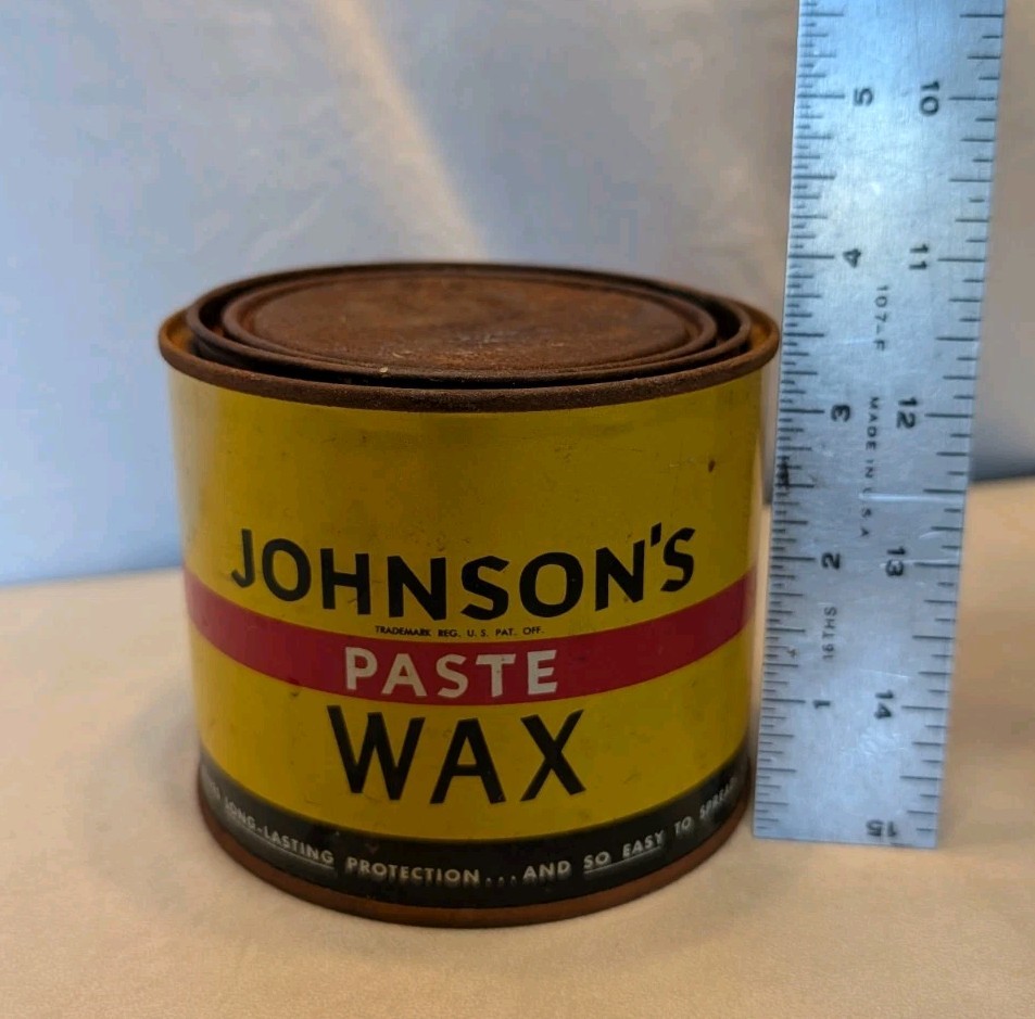 SC Johnson Paste Wax USA 90% (1 lb 5.3 oz) Long Lasting Protection DISCONTINUED
