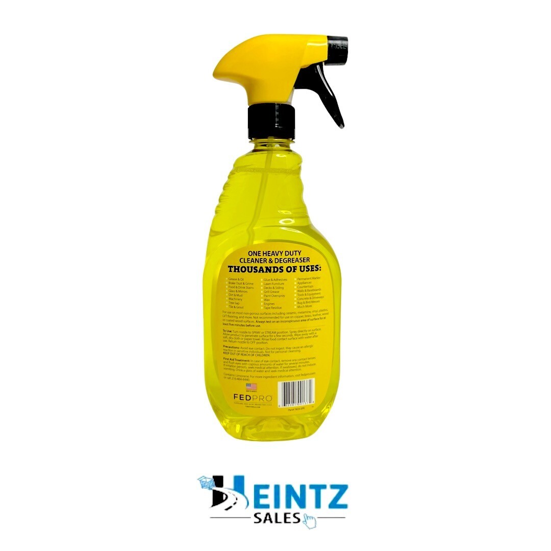 Tub O Towels Heavy Duty Cleaner/Degreaser Spray 24oz-Industrial/Home/Auto 2 PACK
