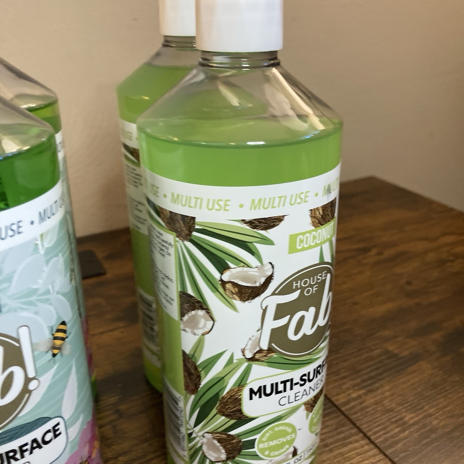 House of Fab Multi-Surface Cleaner Spray Sweet 25.4 FL OZ 6 Pack