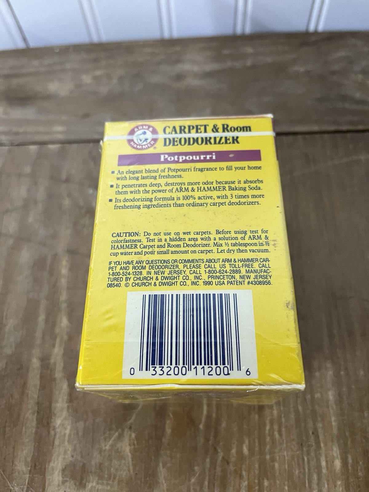 Vintage 1990 Arm And Hammer Capet & Room Deodorizer Potpourri 7oz NOS