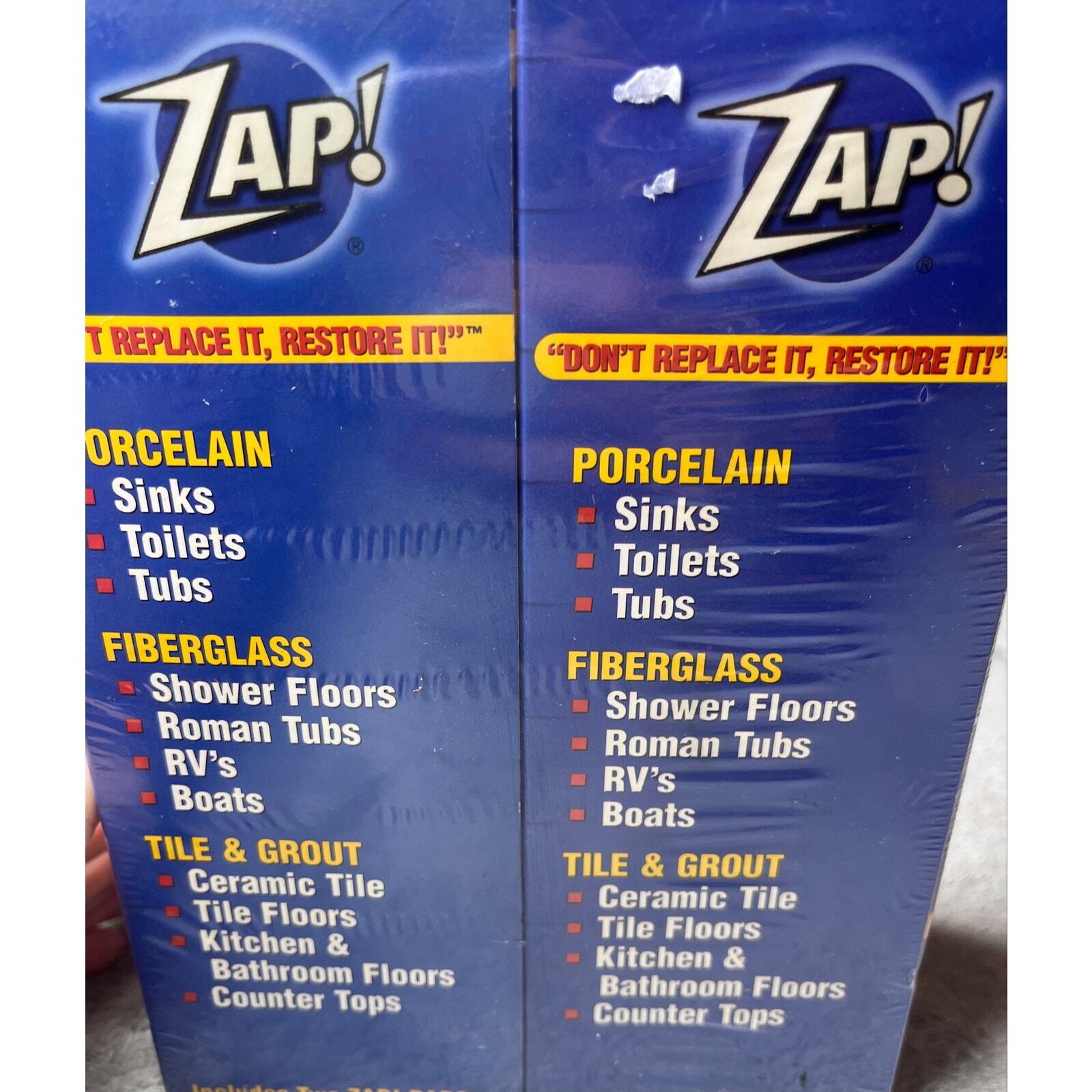 Zap Professional Porcelain Fiberglass Tile Grout Restorer 16 fl oz Concentrate-2