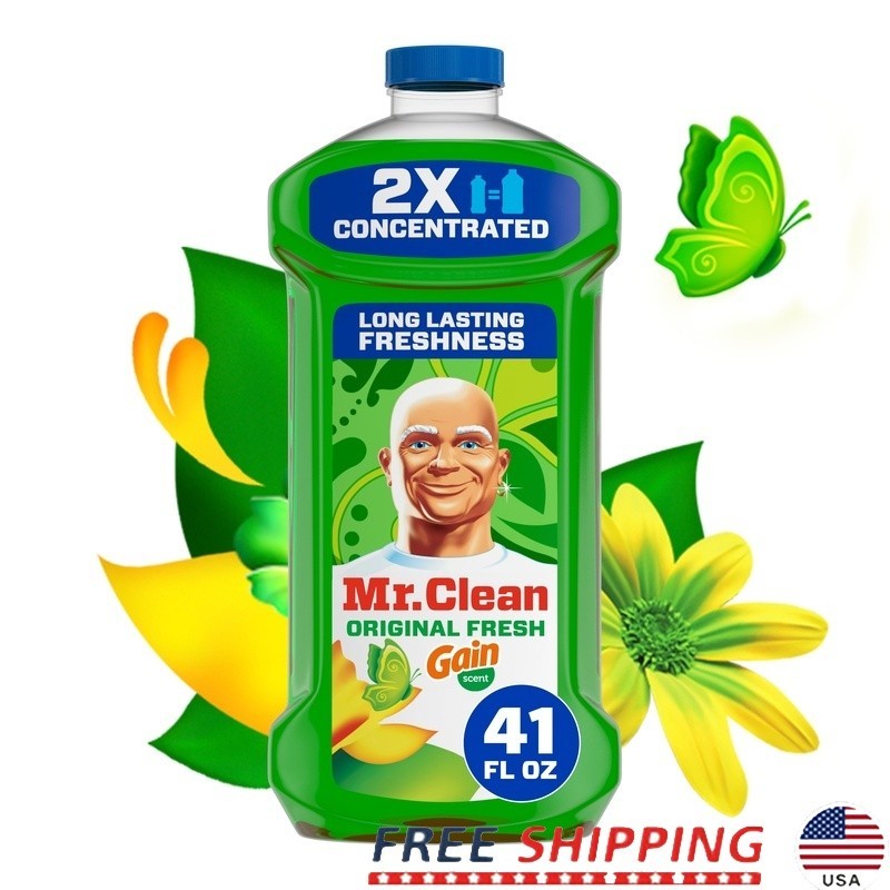 Concentrated Multi Surface Cleaner Gain Scent All Purpose Floor Toilet 41 fl oz