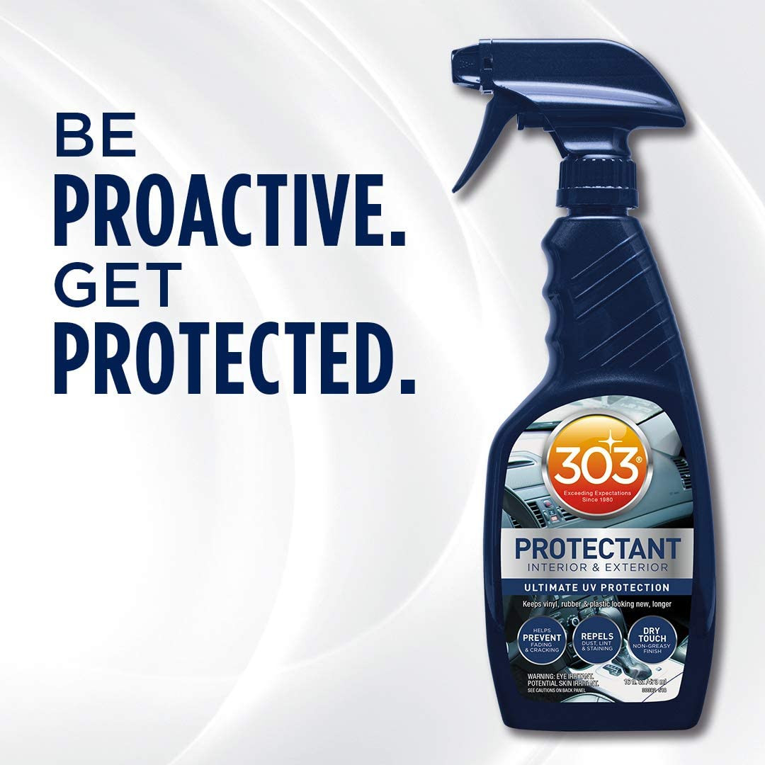 Automotive Protectant Spray Helps Prevent Fading & Cracking Repels Dust Lint & S