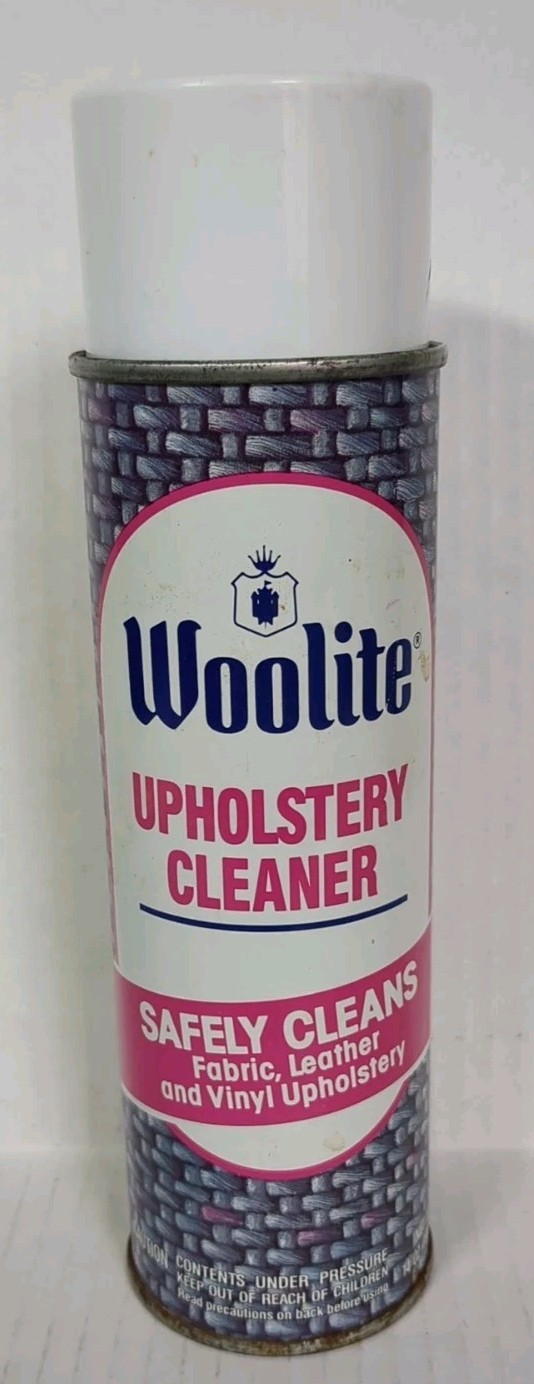 1988 Woolite Upholstery Cleaner 14 Oz Can Boyle Midway Full Prop NOS New