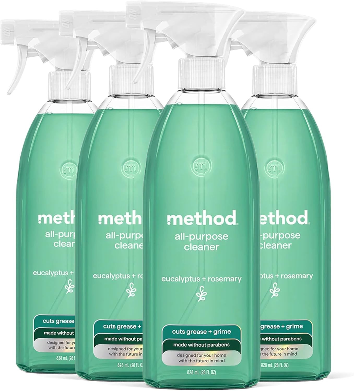 All-Purpose Cleaner, Eucalyptus + Rosemary, 28 fl oz, 4-pack