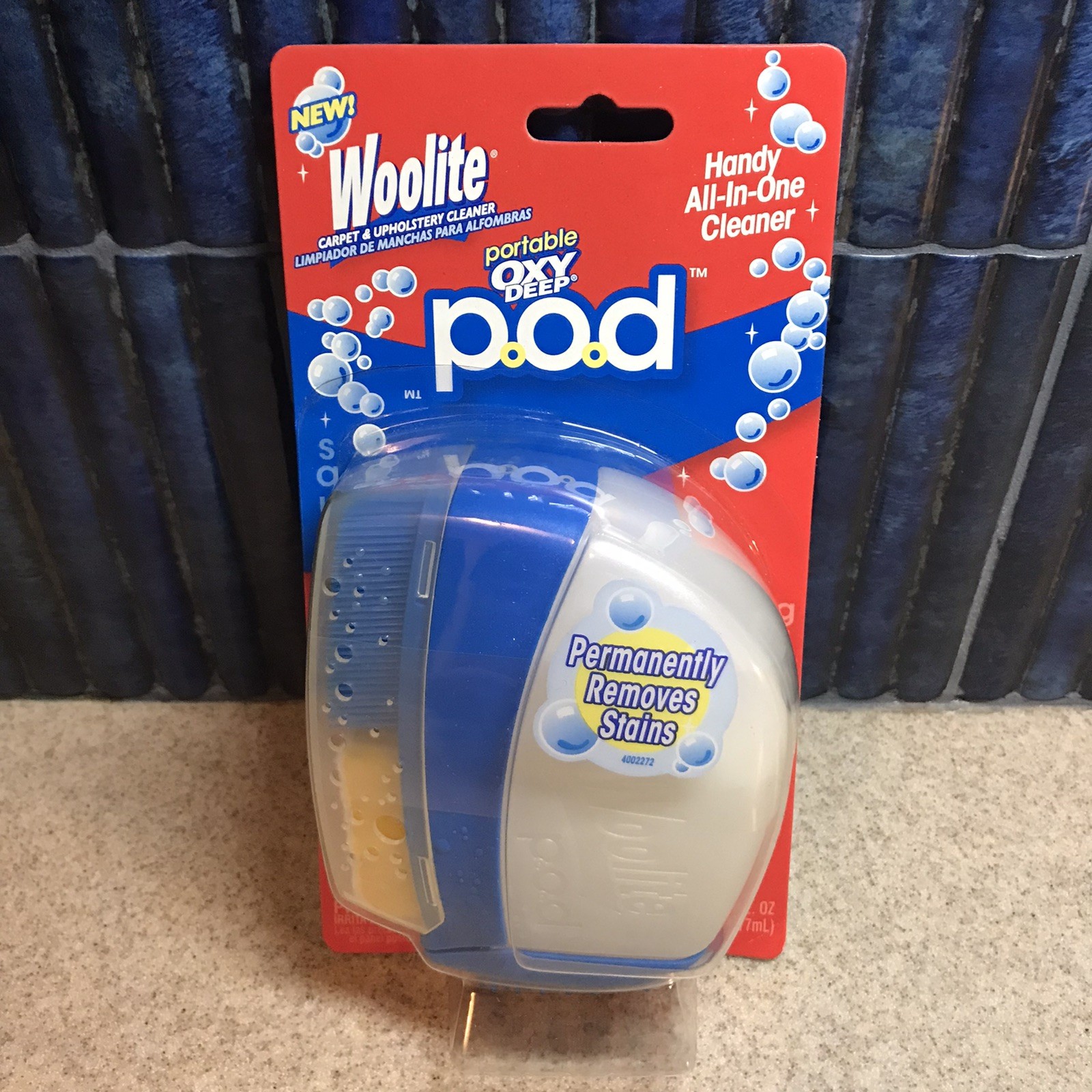 Woolite Portable Oxy Deep POD All In One Carpet Upholstery Cleaner New Sealed