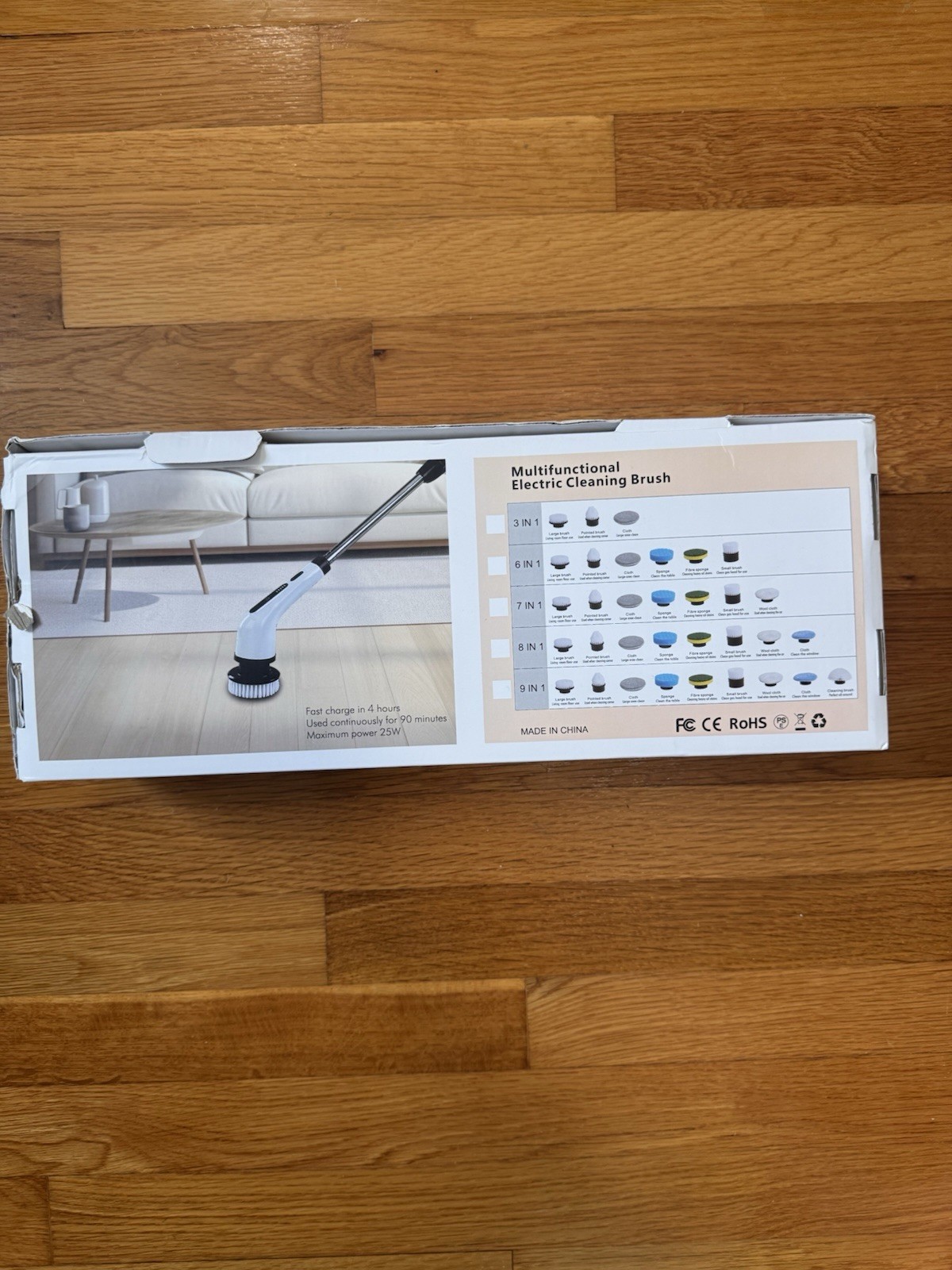 25 Watt Multifunctional Electric Cleaning Brush Brand New FREE SHIPPING