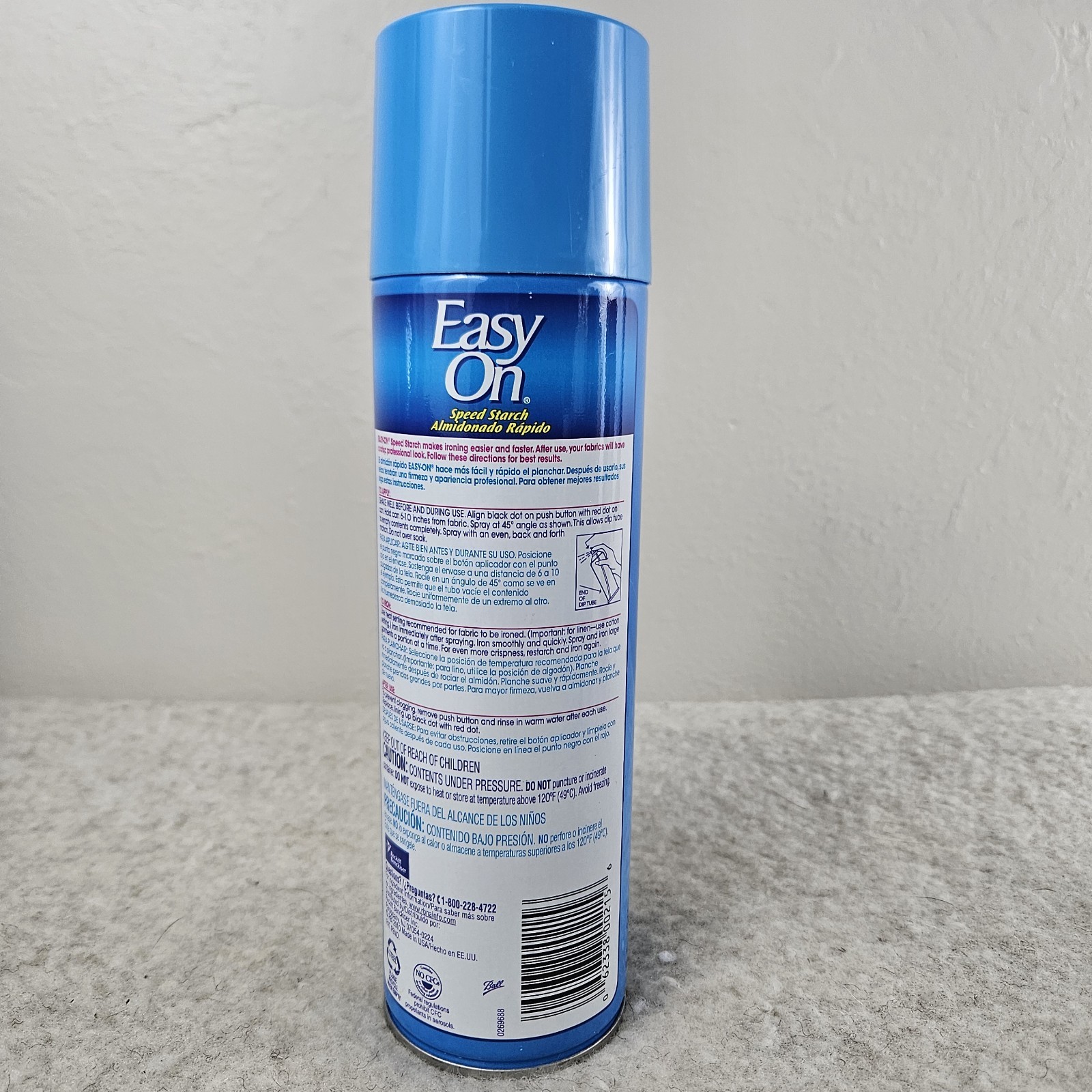 EASY ON Spray Starch CRISP LINEN SCENT (20 oz) Discontinued