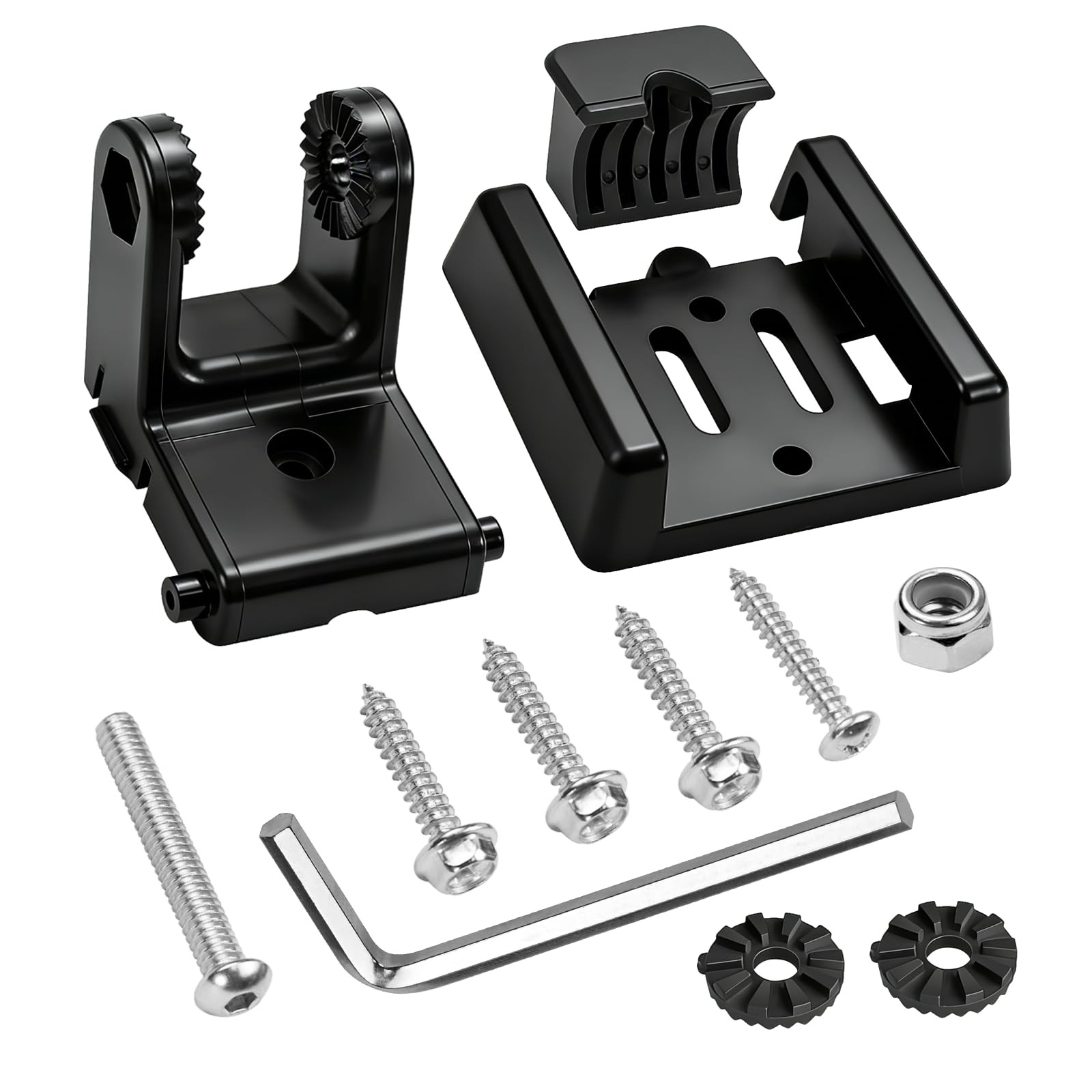 7400931 XNT Transducer Bracket Mounting Plate Transom Hardware Kit Compatible