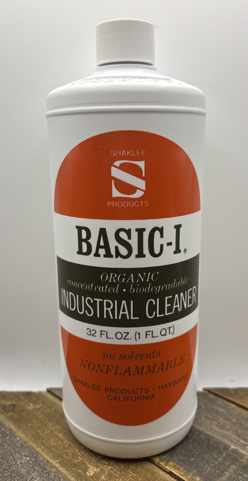Shaklee Basic-I Organic Industrial Cleaner Concentrated Biodegradable 32oz *RARE