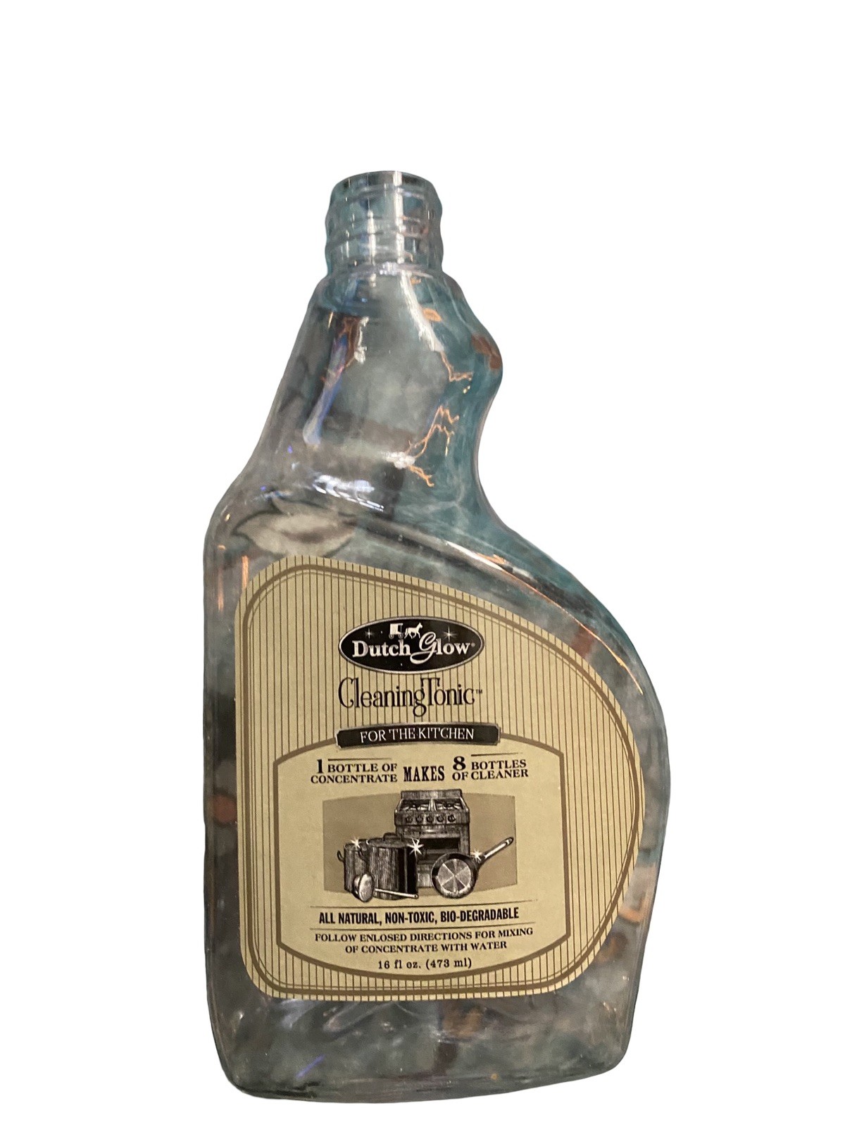 Dutch Glow Cleaning Tonic Kitchen Kit 8 oz Concentrate New Open Box