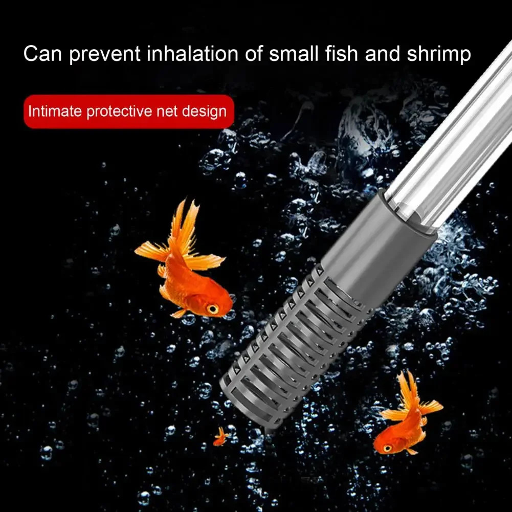 Pool Hand Vacuum Cleaner,Cleaning Tool,Adjustable Valve,Removable,Transparent
