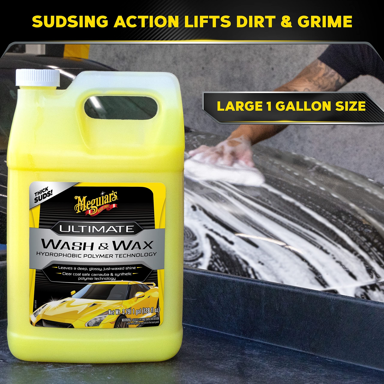 Ultmate Wash And Wax Car Wash And Wax Cleans And Shines In One Step