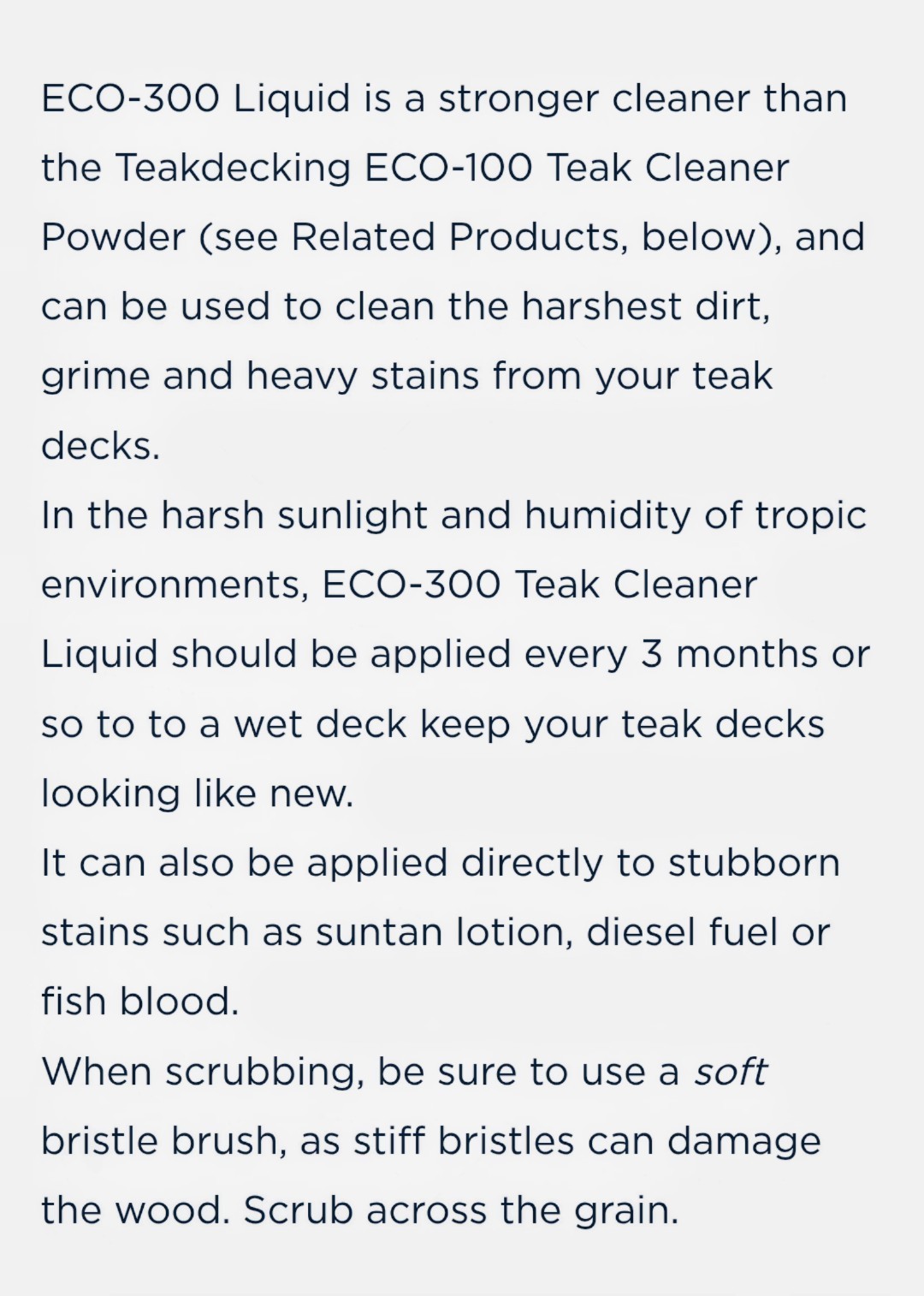 Teak Decking Systems ECO-300 Liquid Teak Cleaner 5-gal