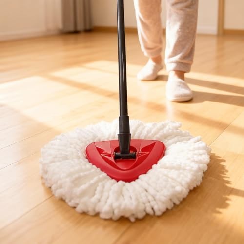 4 Pack Microfiber Mop Head Replacements for O-Cedar EasyWring Spin Mop System