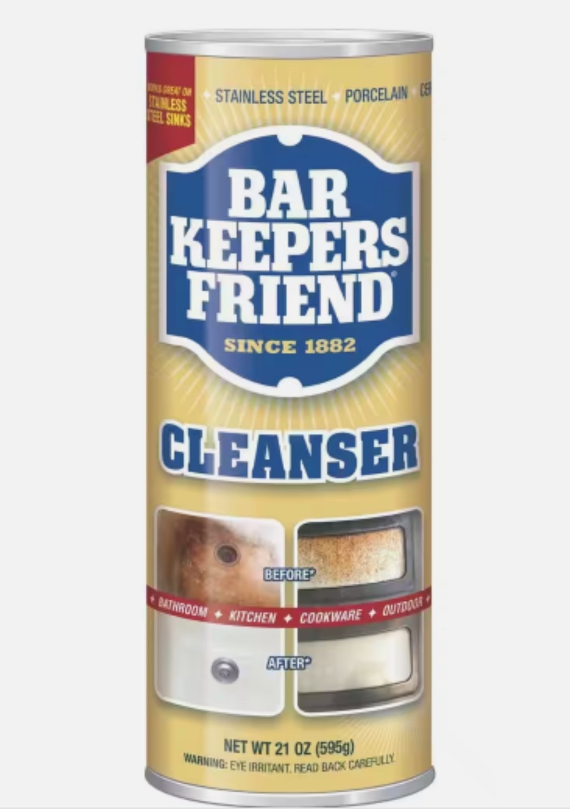 Bar Keepers Friend 21 oz. All-Purpose Cleaner and Polish (2-Pack)