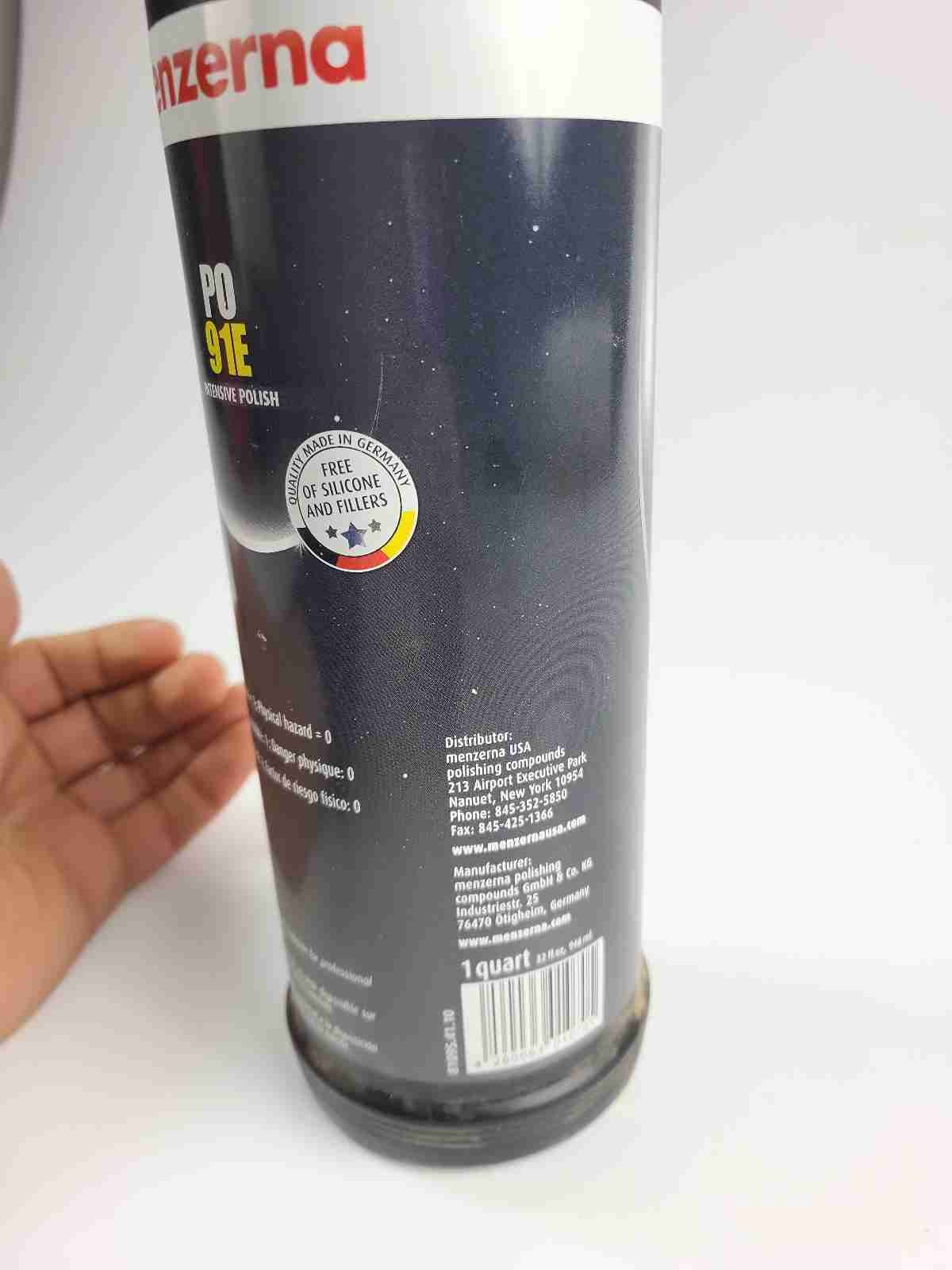 Menzerna Medium Cut P0 91E – Intensive Polish – 1 Quart Bottle