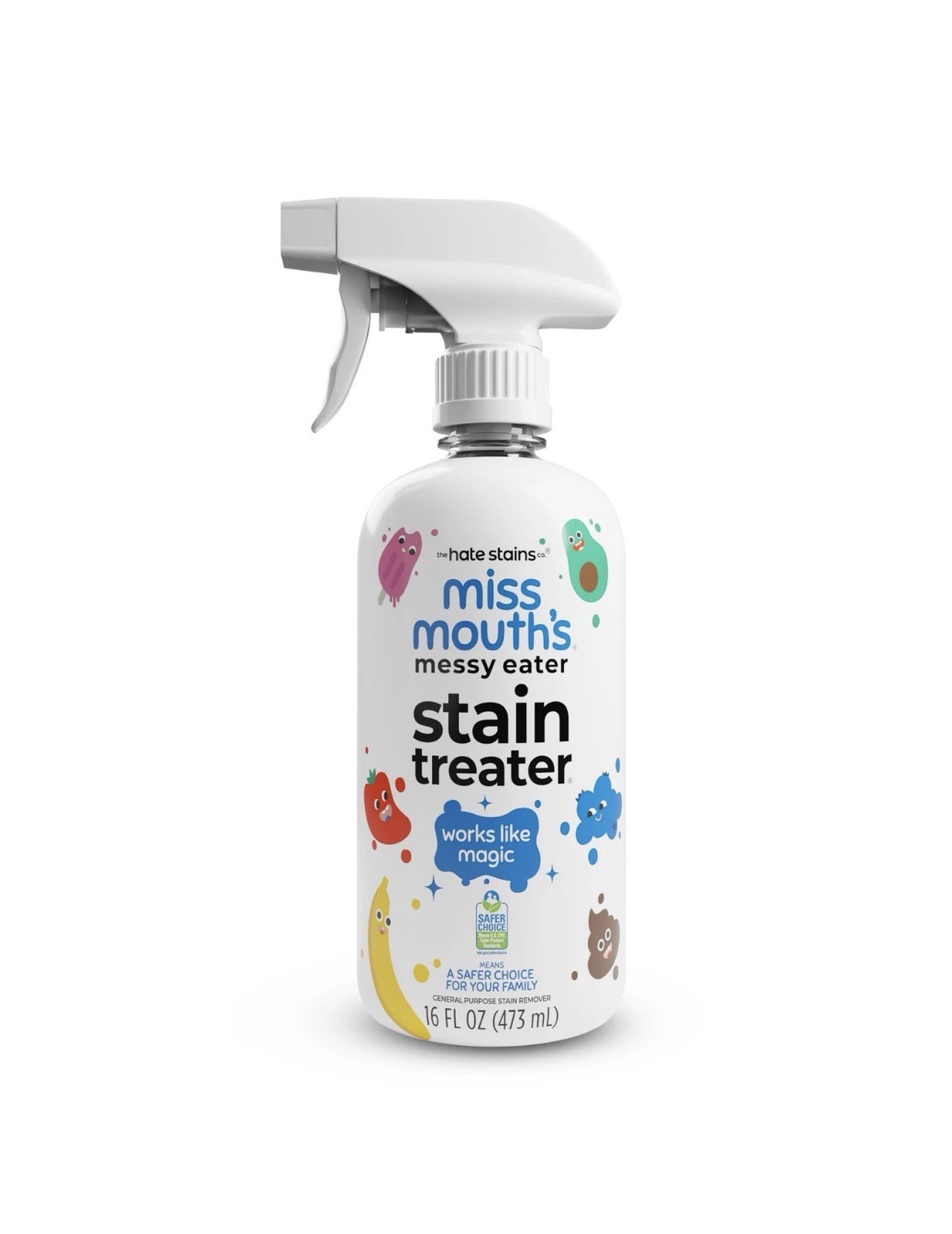 Miss Mouth’s Messy Eater Stain Treater Spray – 16oz Stain Remover – Newborn &