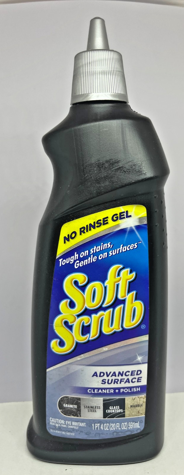 NEW SOFT SCRUB Gel Advanced Surface Cleaner + Polish ~ 20 fl oz Discontinued