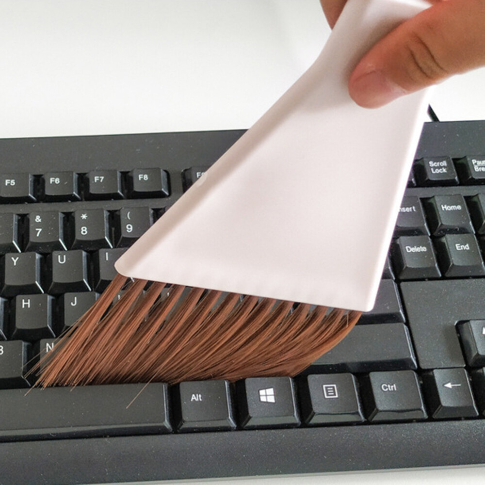 Mini Desktop Broom and Dustpan Set Household Dust Pan and