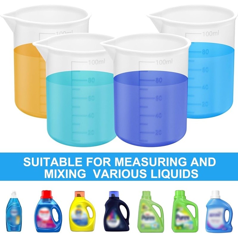 Silicone Detergent Measuring Cup Laundry Tool 3.4oz Multi Temperature Resistant