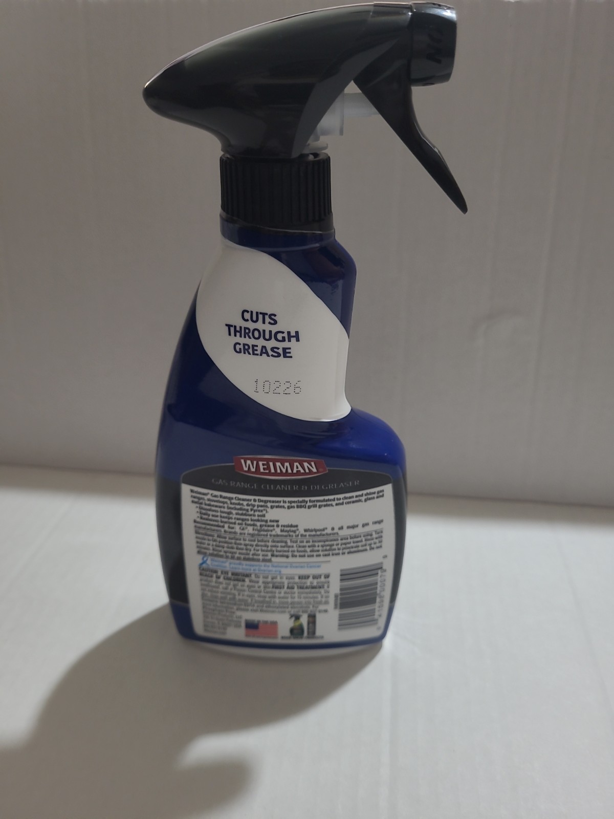 Weiman Heavy Duty Gas Range Cleaner & Degreaser Spray 12 fl oz