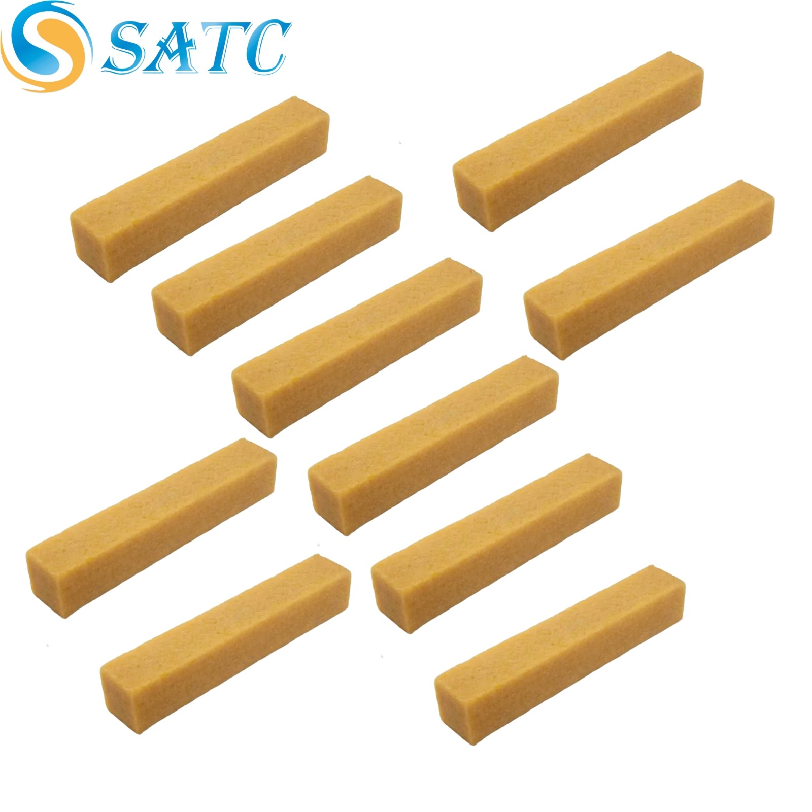 10PCS 1″x1″x6″ Rubber Abrasive Cleaning Stick 150*25*25mm Clean Tool for Belts