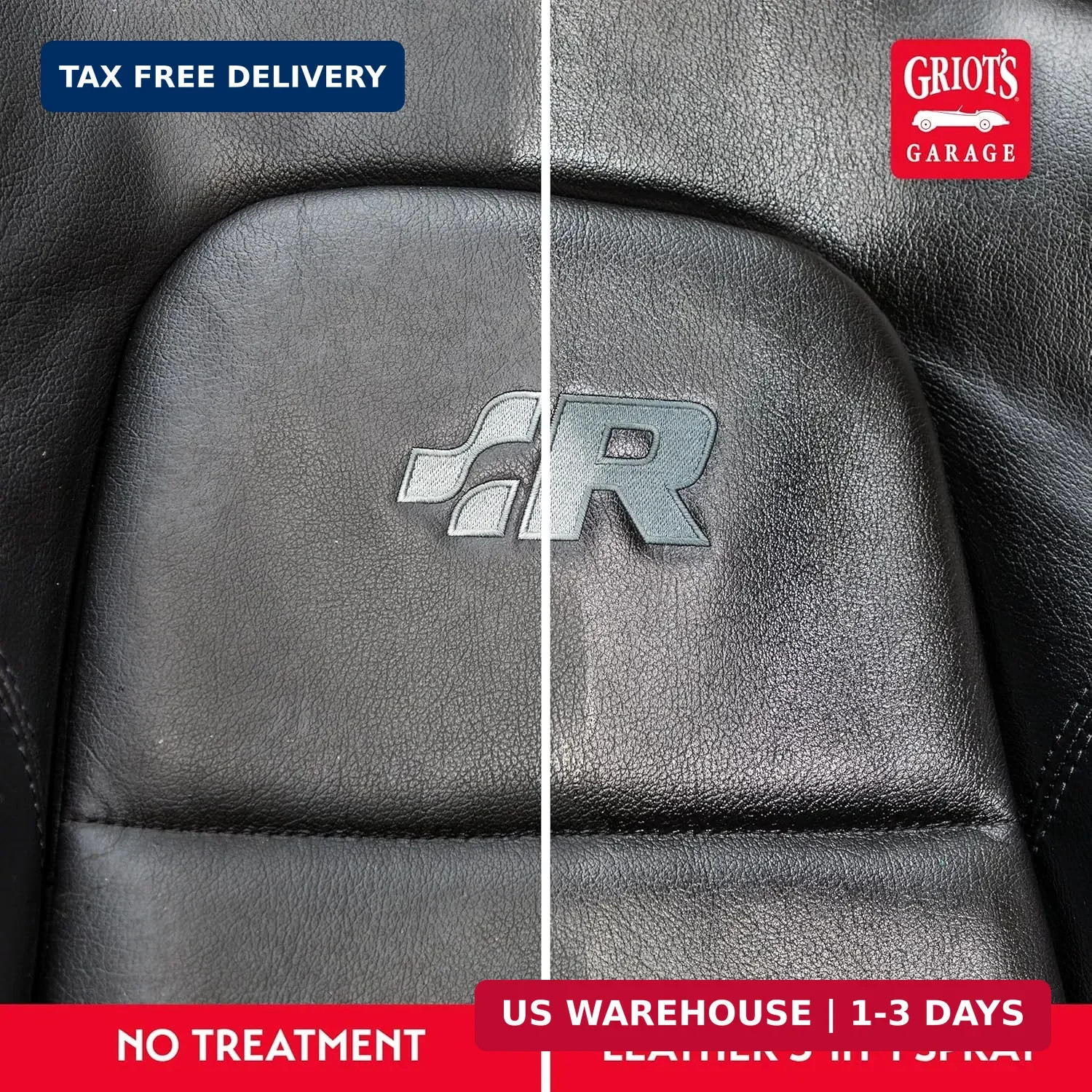 Griot’s Garage Leather 3-in-1 Spray, Cleaner and Conditioner for Leather and Vin